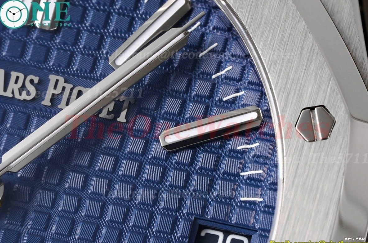 Oak Super 41mm Stk 15510 Royal A4302 APSF Clone SS SS Blue 0104